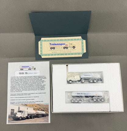 Trainscapes Limited Edition Truck #6 11 Axle Legrand Johnson Double Belly Dump, Mack Tractor 2 out of 75