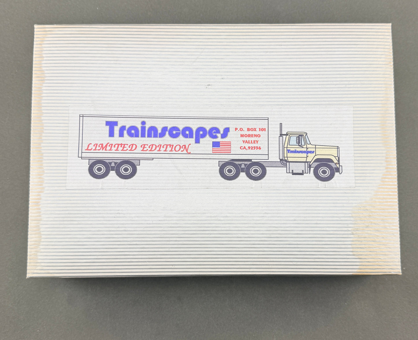 Trainscapes Limited Edition Truck #5 60' 3 Axle Portable Rock Crusher w/4 Axle Mack Tractor 1 out of 50