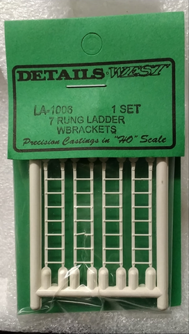 #DW-LA-1006 7 Rung Ladder w/Brackets (1 SET)