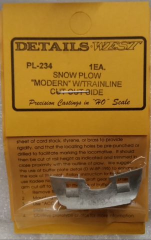 #DW PL-234 Snow plow "Modern"