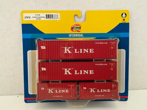 27878 K-Line Container Assortment (4-pack)
Intermodal