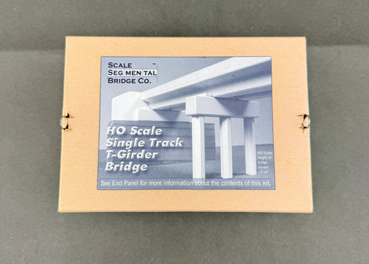 SSB T Girder Segmental Concrete Bridge HO Scale