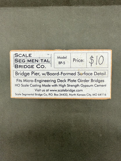 SSB Bridge Pier HO Scale