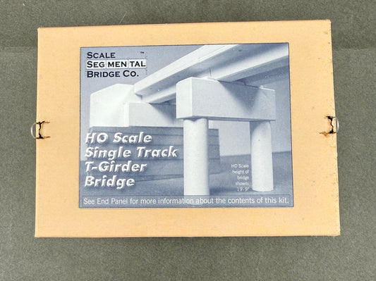 SSB T-Girder Segmental Concrete Bridge HO Scale