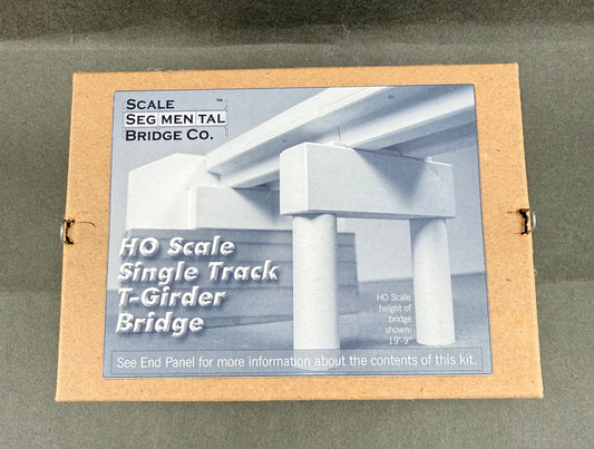 SSB T Girder Segmental Concrete Bridge HO Scale