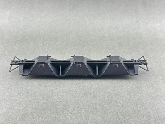 ATH 53001 54' PS 16 Rib Covered Hopper Underframe Undec Black
