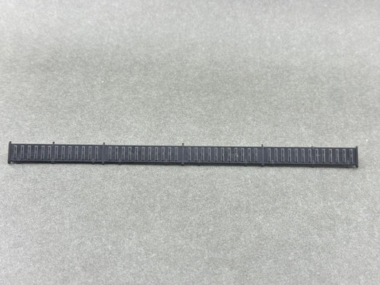 ATH 53005 54' PS 16 Rib Covered Hopper Roofwalk Undec Black