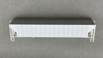ATH 53000 54' PS 16 Rib Covered Hopper Body Undec Gray