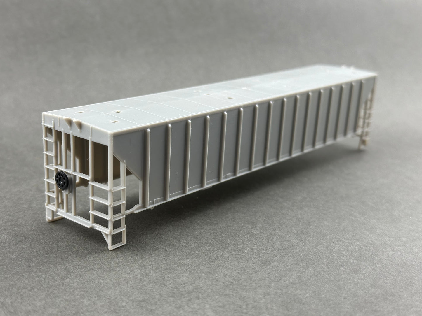 ATH 53000 54' PS 16 Rib Covered Hopper Body Undec Gray