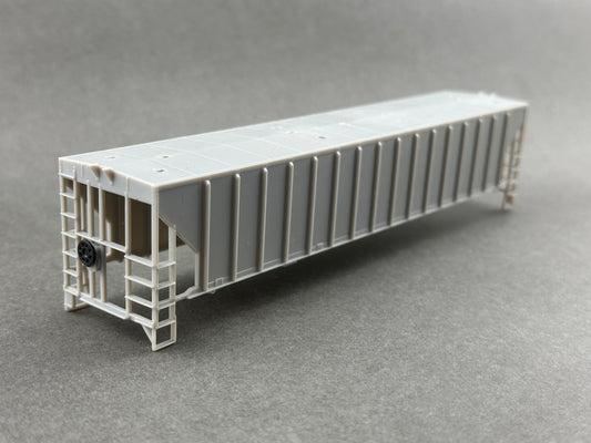 ATH 53000 54' PS 16 Rib Covered Hopper Body Undec Gray
