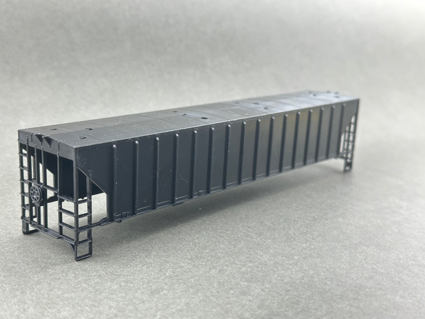ATH 53000 54' PS 16 Rib Covered Hopper Body Undec Black