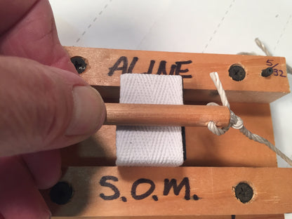 SOM - 1006  HO  track cleaner car Slider Block Loader Fixture (comes assembled and includes Keeper strip and hand tool) (slider block not included with kit)