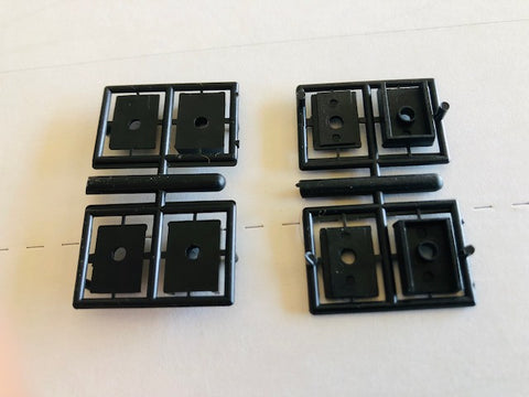 Ath-48058   Coupler boxes  locos & misc. applications  (two sets)  original Athearn parts