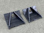 ATH 19051 End Plate for 55' ACF Center Flow Covered Hopper Undec. Black