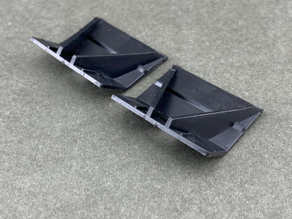 ATH 19051 End Plate for 55' ACF Center Flow Covered Hopper Undec. Black