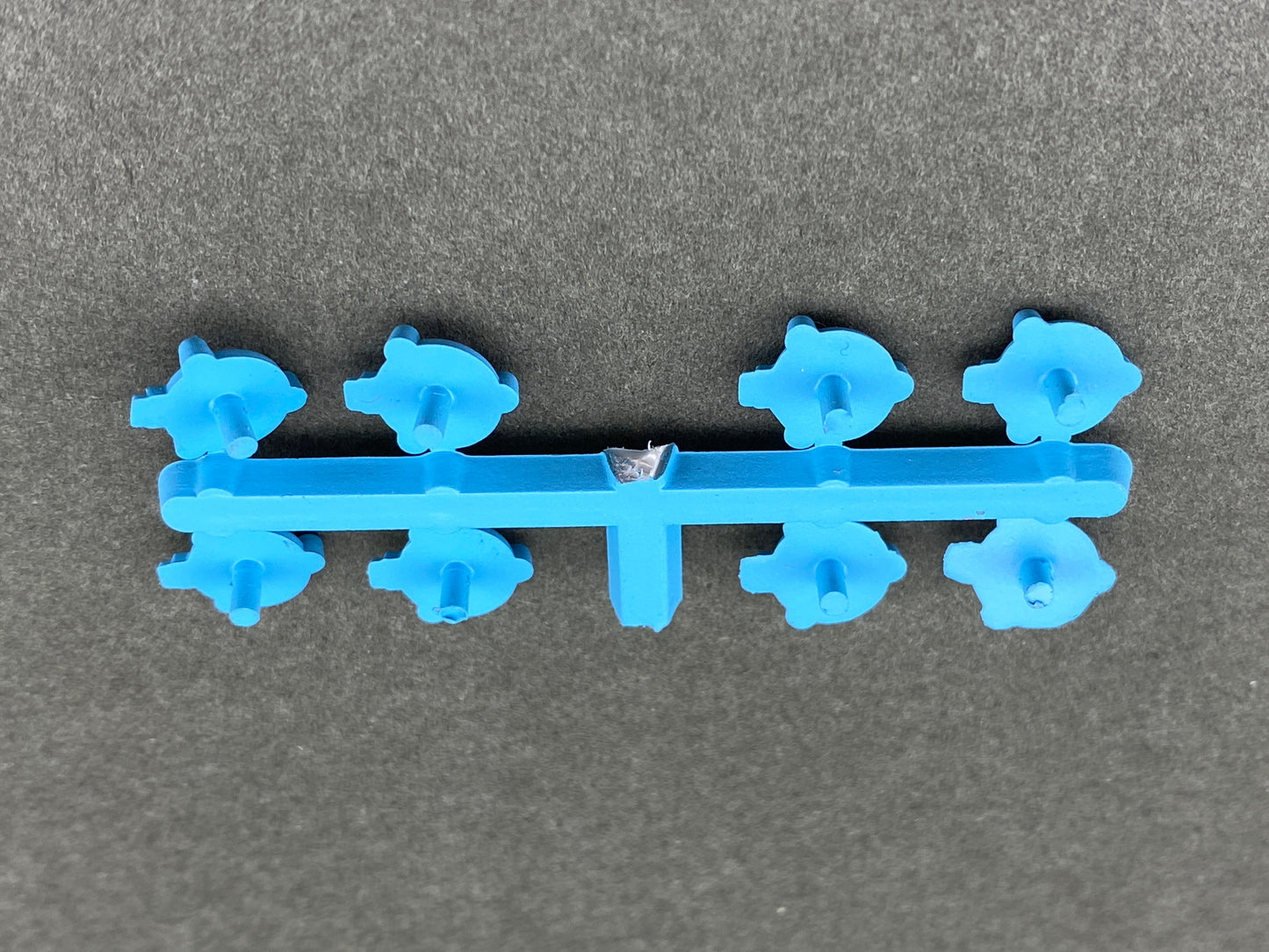 ATH 19055 Round Hatch for 55' ACF Center Flow Covered Hopper Light Blue