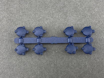 ATH 19055 Round Hatch for 55' ACF Center Flow Covered Hopper Dark Blue