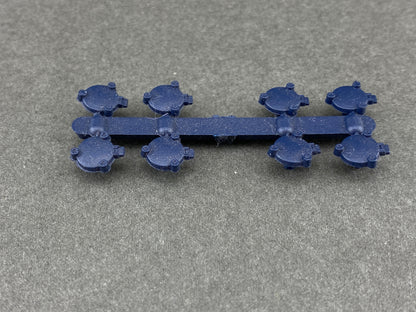 ATH 19055 Round Hatch for 55' ACF Center Flow Covered Hopper Dark Blue