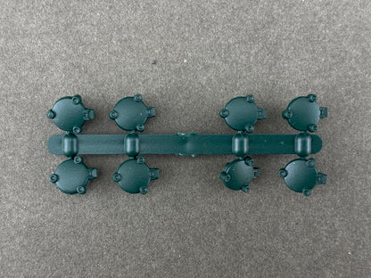 ATH 19055 Round Hatch for 55' ACF Center Flow Covered Hopper Dark Green