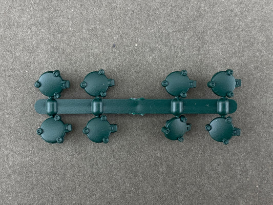 ATH 19055 Round Hatch for 55' ACF Center Flow Covered Hopper Dark Green