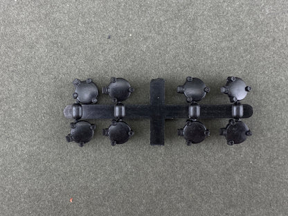 ATH 19055 Round Hatch for 55' ACF Center Flow Covered Hopper Undec. Black