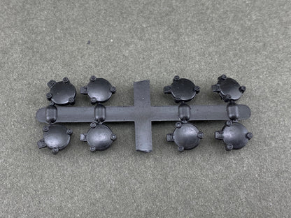ATH 19055 Round Hatch for 55' ACF Center Flow Covered Hopper Undec. Black
