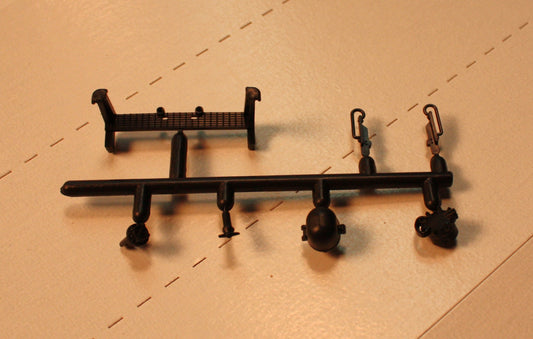 Ath - 15237   62' tank car parts sprue  (pkg- 1)