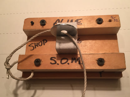 SOM - 1006  HO  track cleaner car Slider Block Loader Fixture (comes assembled and includes Keeper strip and hand tool) (slider block not included with kit)