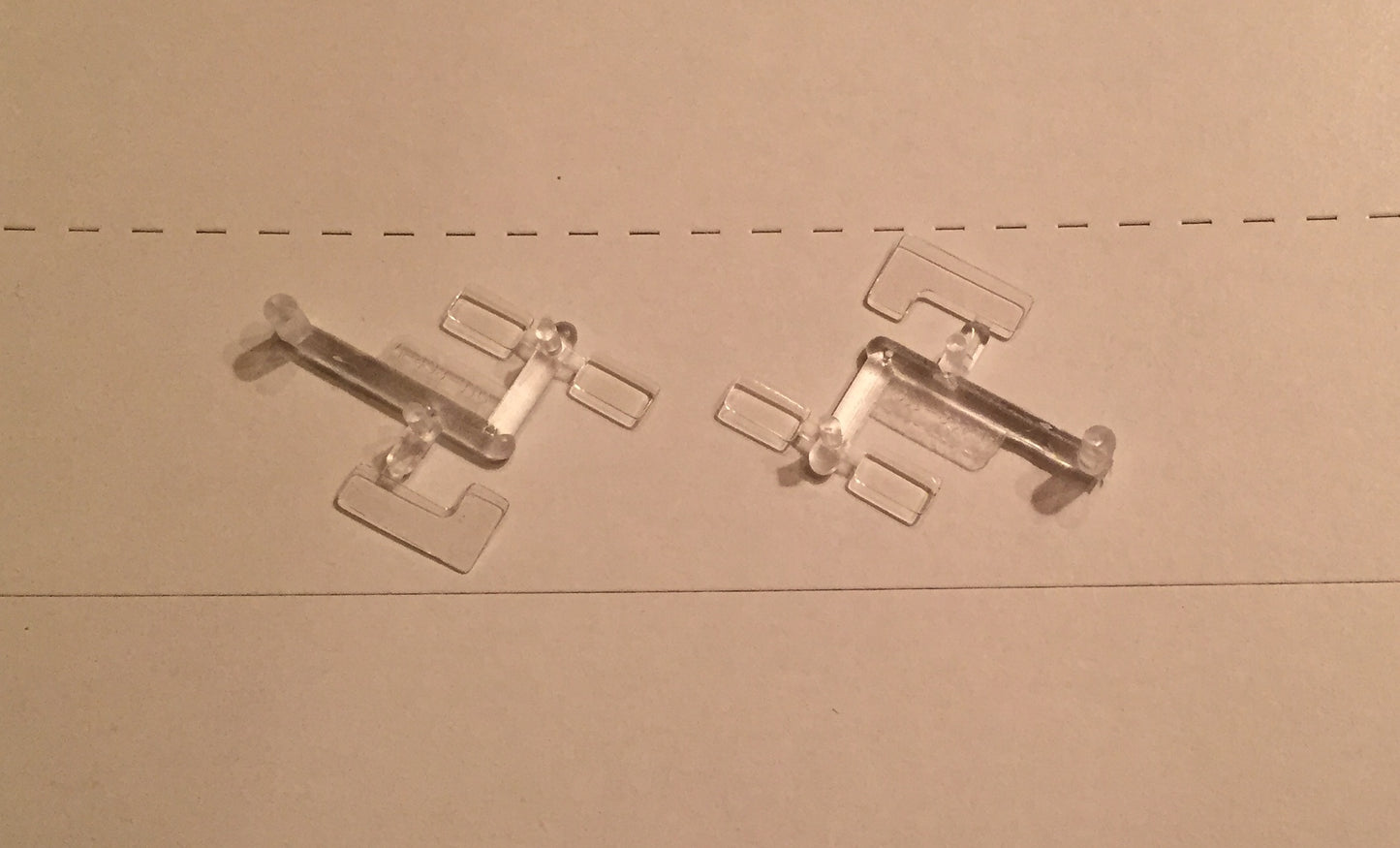 Ath - 80515 L -shaped EMD cab windows  SP locos and other roads (2-sets)