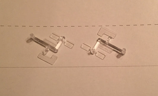 Ath - 80515 L -shaped EMD cab windows  SP locos and other roads (2-sets)