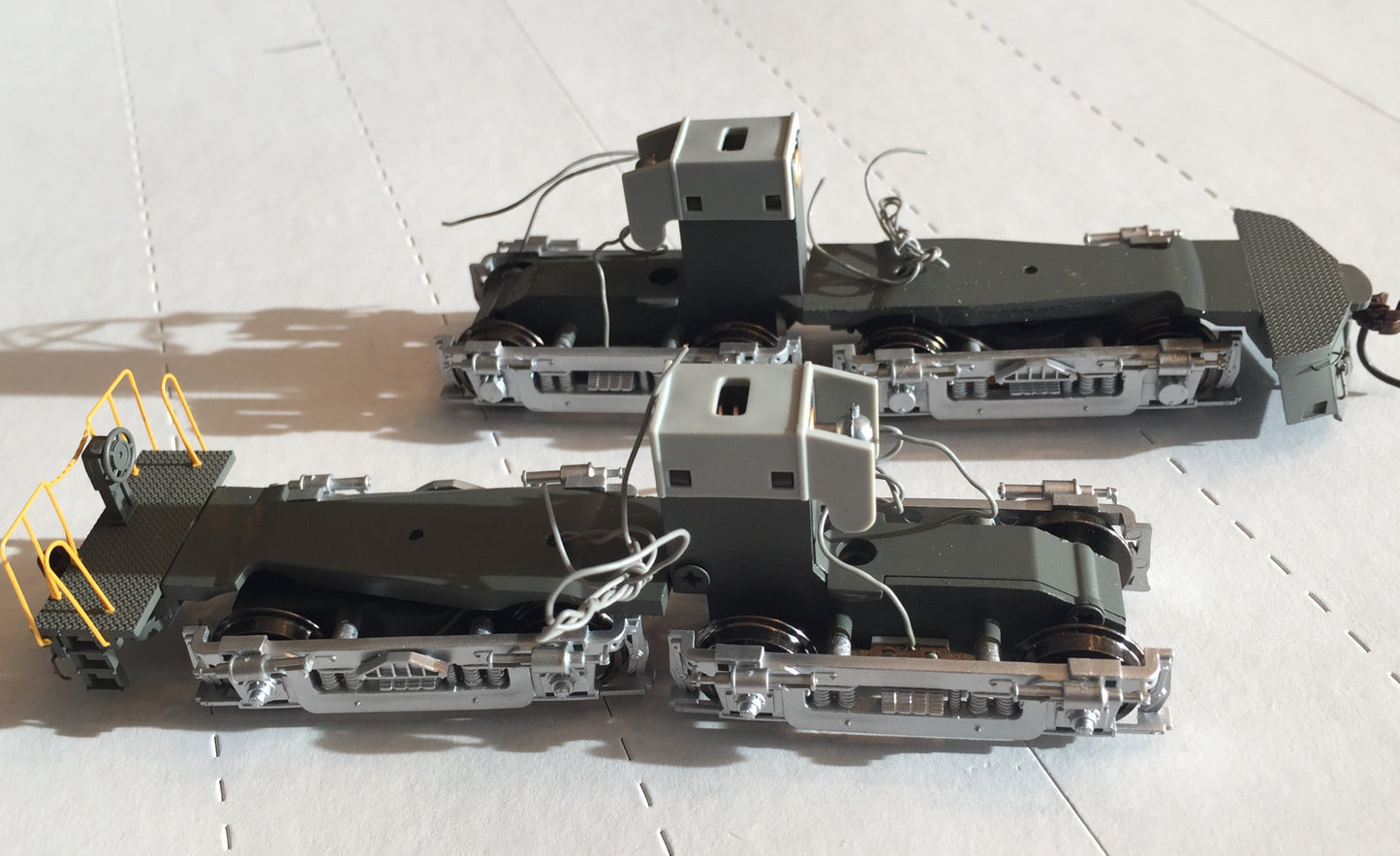 Ath - 92031  Athearn Turbine trucks  (pair)  NEW