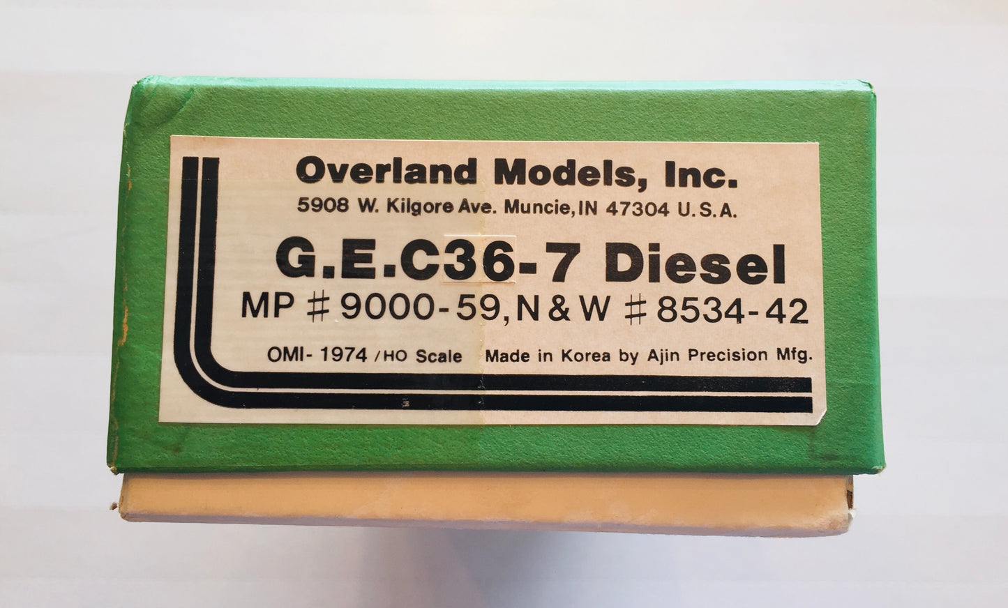 OMI -1974  MP   G.E.  C36-7  Diesel  UP #9003 (DC)