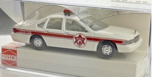 Busch 47604 Chevrolet Caprice Sheriff  HO scale Model