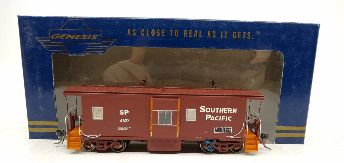 ATH G63353 HO Scale C 50 7 Bay Window Caboose Southern Pacific