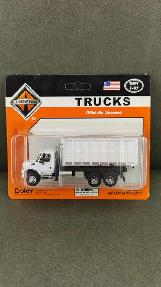 Bol 4508-77 Boley International Dump Truck ( White )