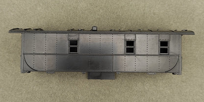 ATH 12490 Cupola Caboose Body Undecorated Black