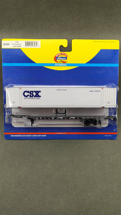 ATH 26564 CSX 53' Container with chassis