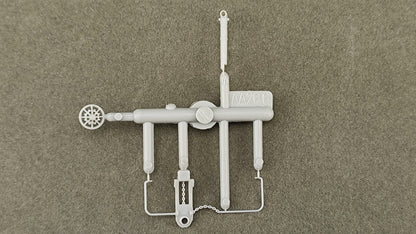 ATH 12511 RTR Cupola Caboose End Railing w/ smoke jack