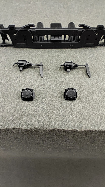 ATH 40019 40010 RS3 Power Trucks Front and Rear with sideframes