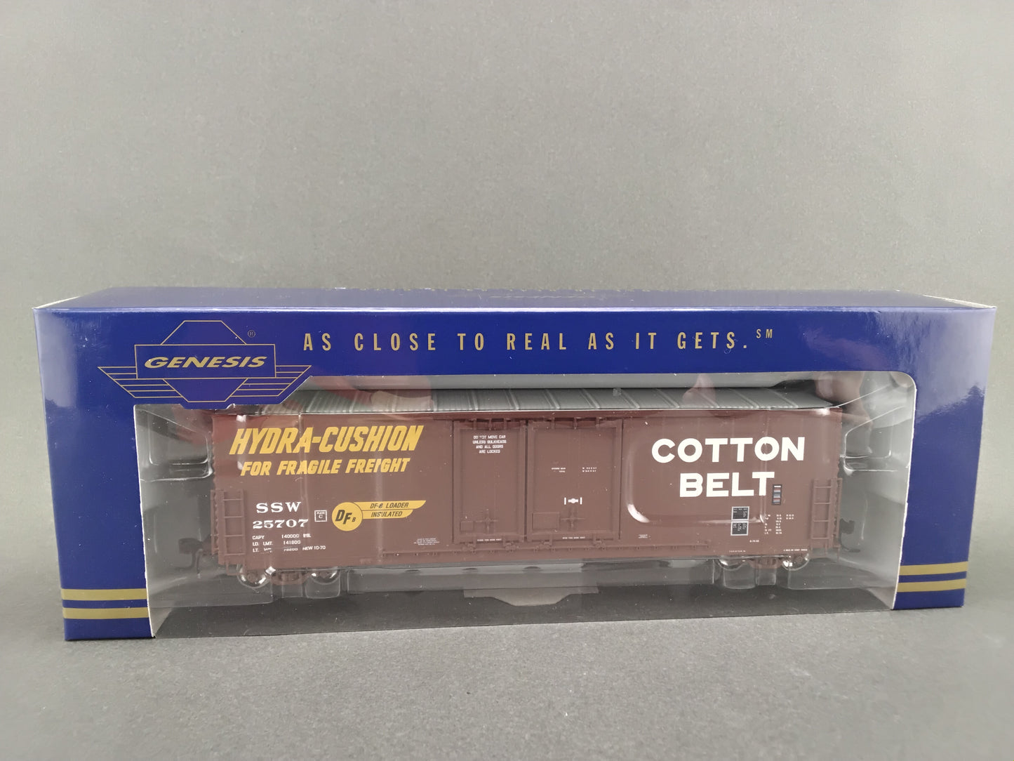 G69031 Cotton Belt  50' PC&F Box Car 8'+6' Landis Double Plug-Doors