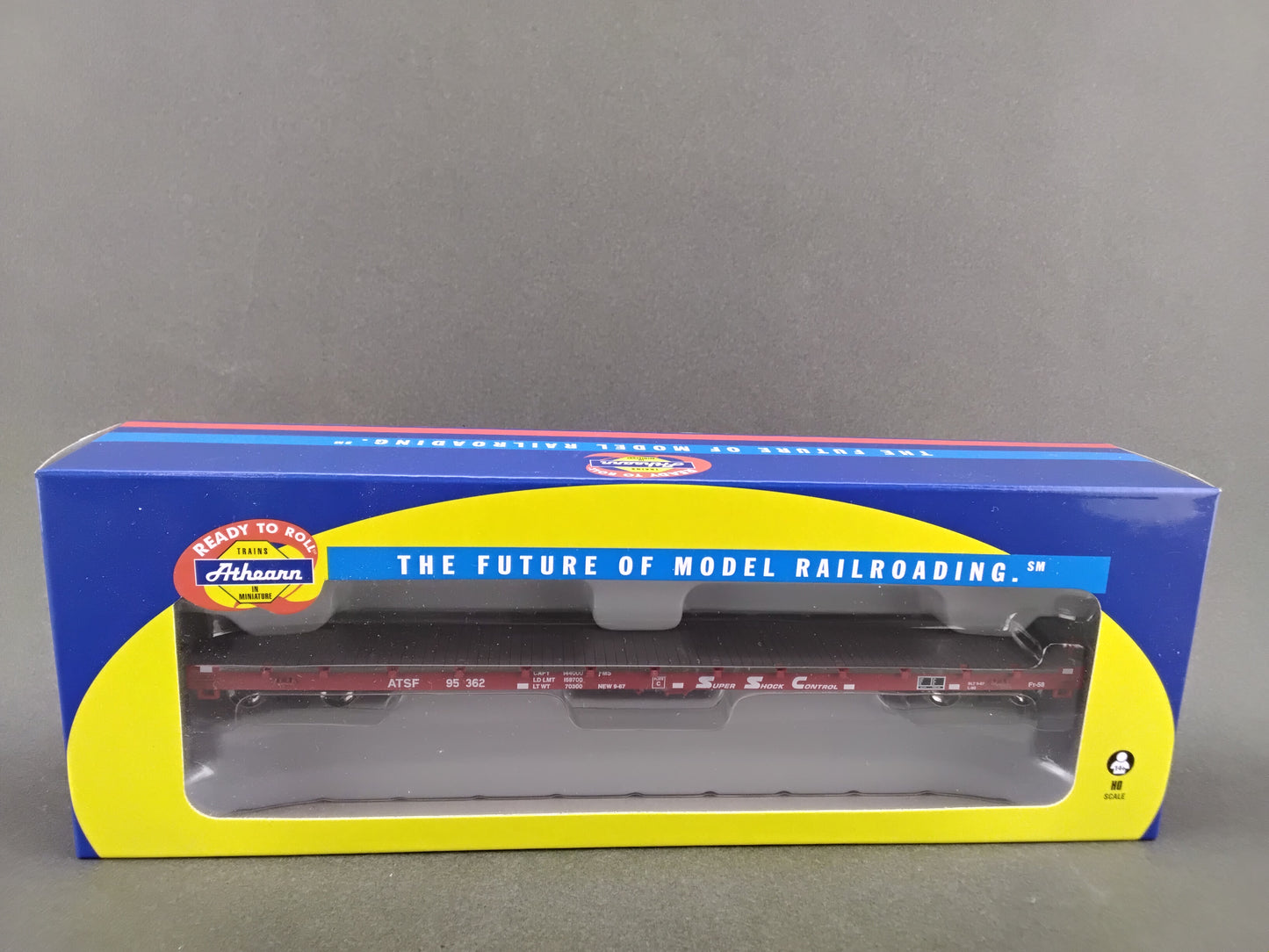 ATH 97803  Sante Fe 60' Flat Car