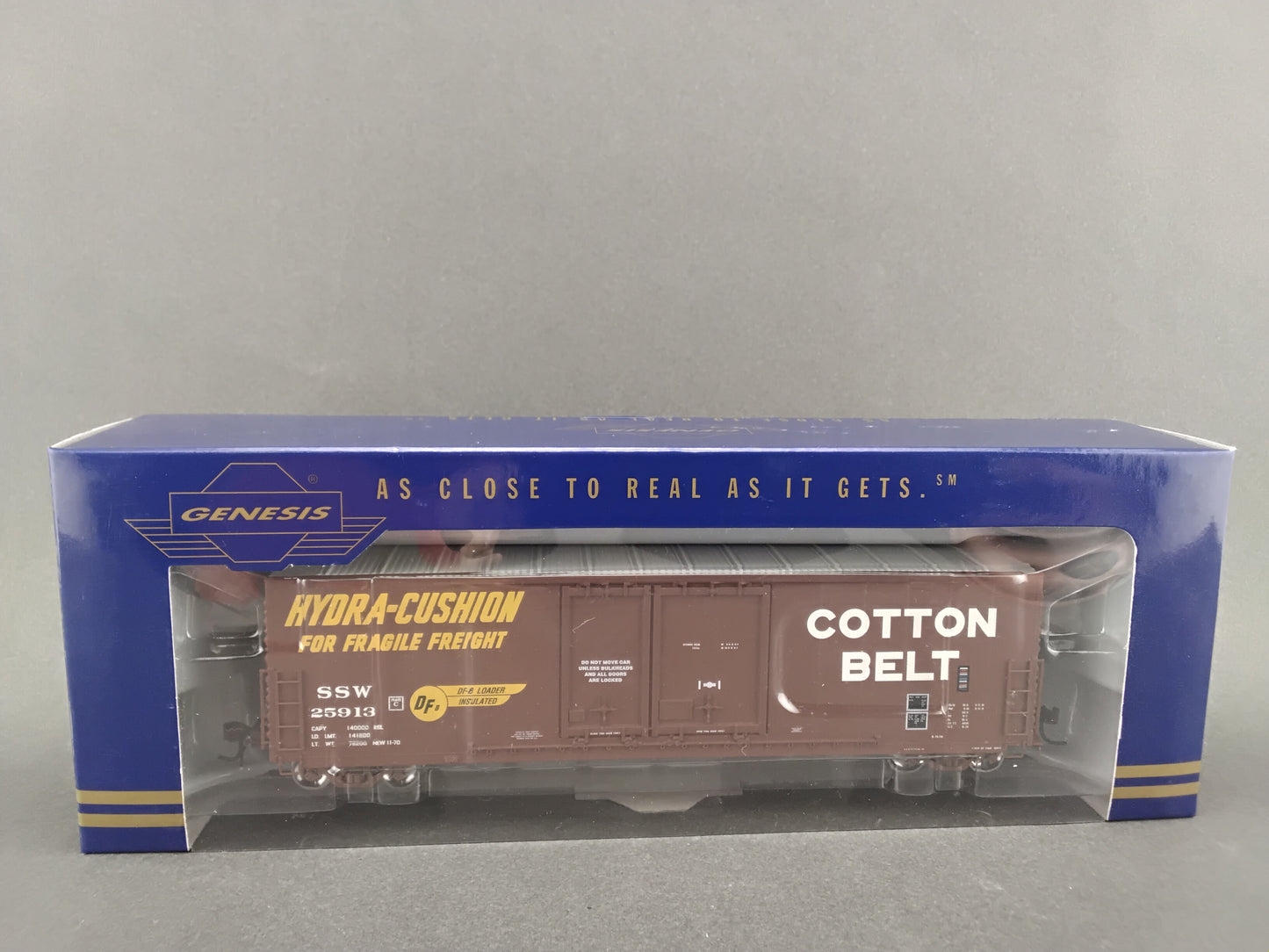 G69033 Cotton Belt  50' PC&F Box Car 8'+6' Landis Double Plug-Doors
