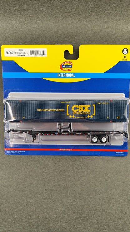 ATH 28960 CSX 53' Jindo Container with chassis