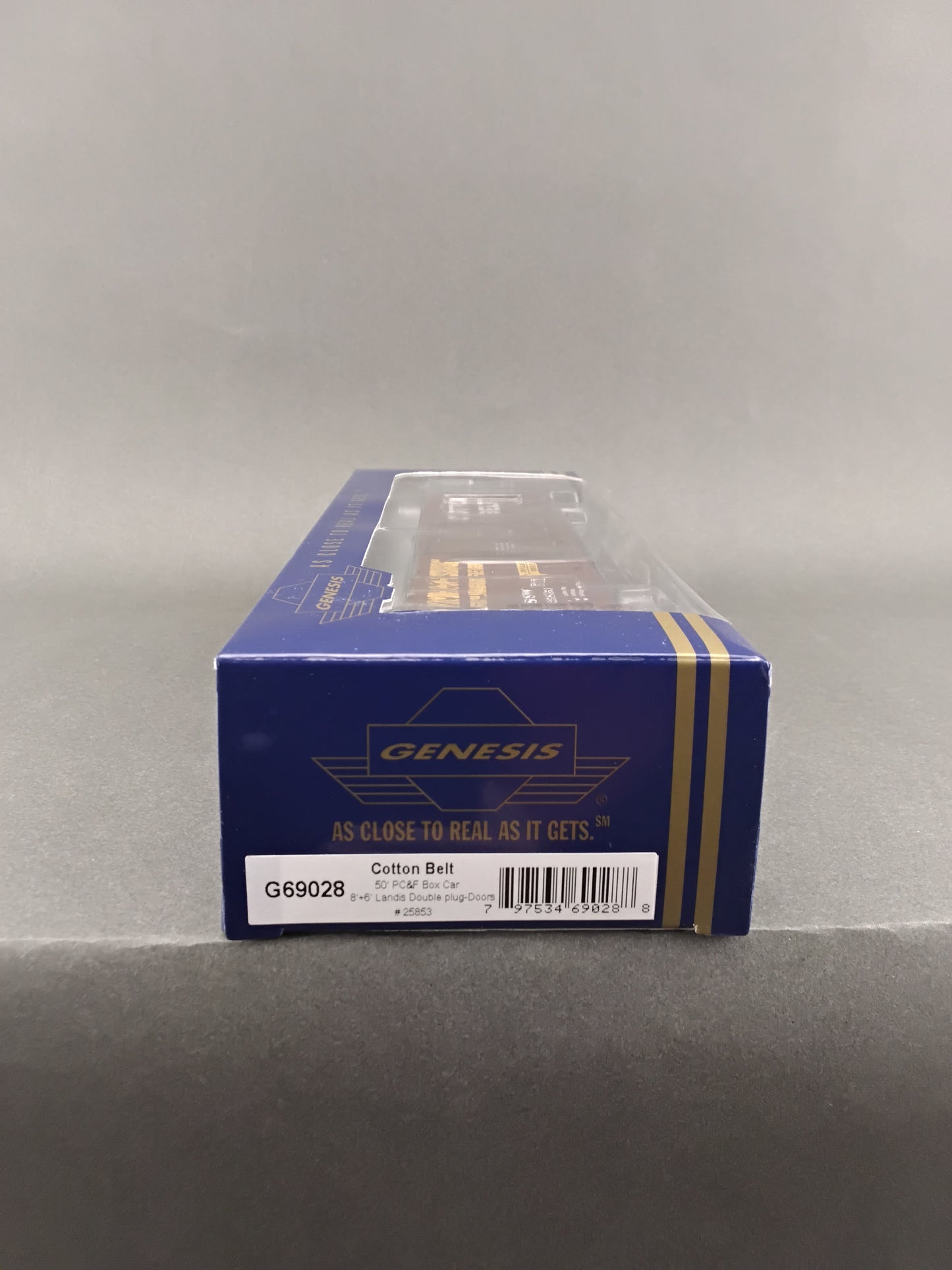 G69028 Cotton Belt  50' PC&F Box Car 8'+6' Landis Double Plug-Doors