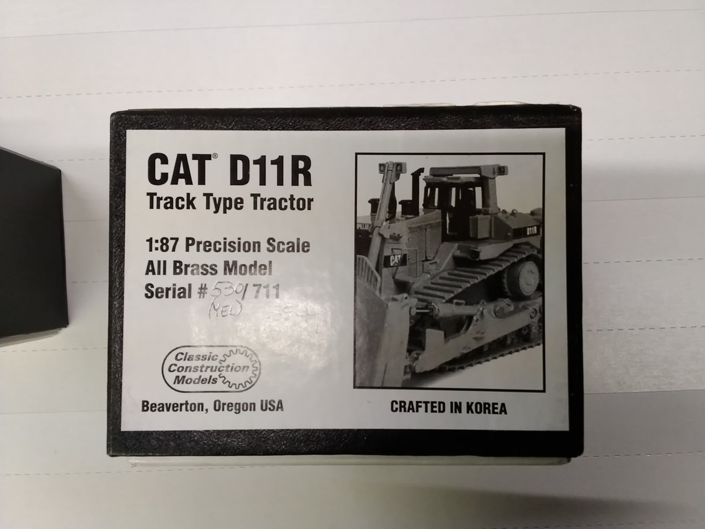 CCM  Classic Construction Models Cat D11R Dozer Yellow
