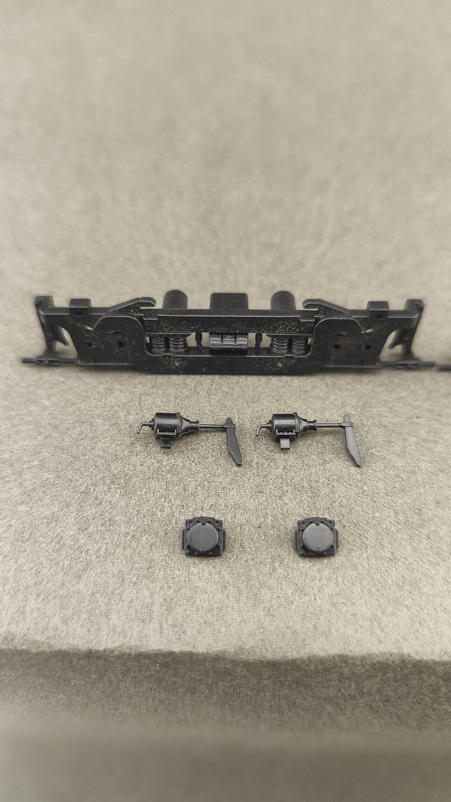 ATH 40019 40010 RS3 Power Trucks Front and Rear with sideframes