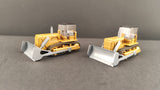 Wiking Bull Dozer Planierraupe Yellow 2 pack