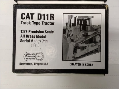 CCM  Classic Construction Models Cat D11R Dozer Yellow