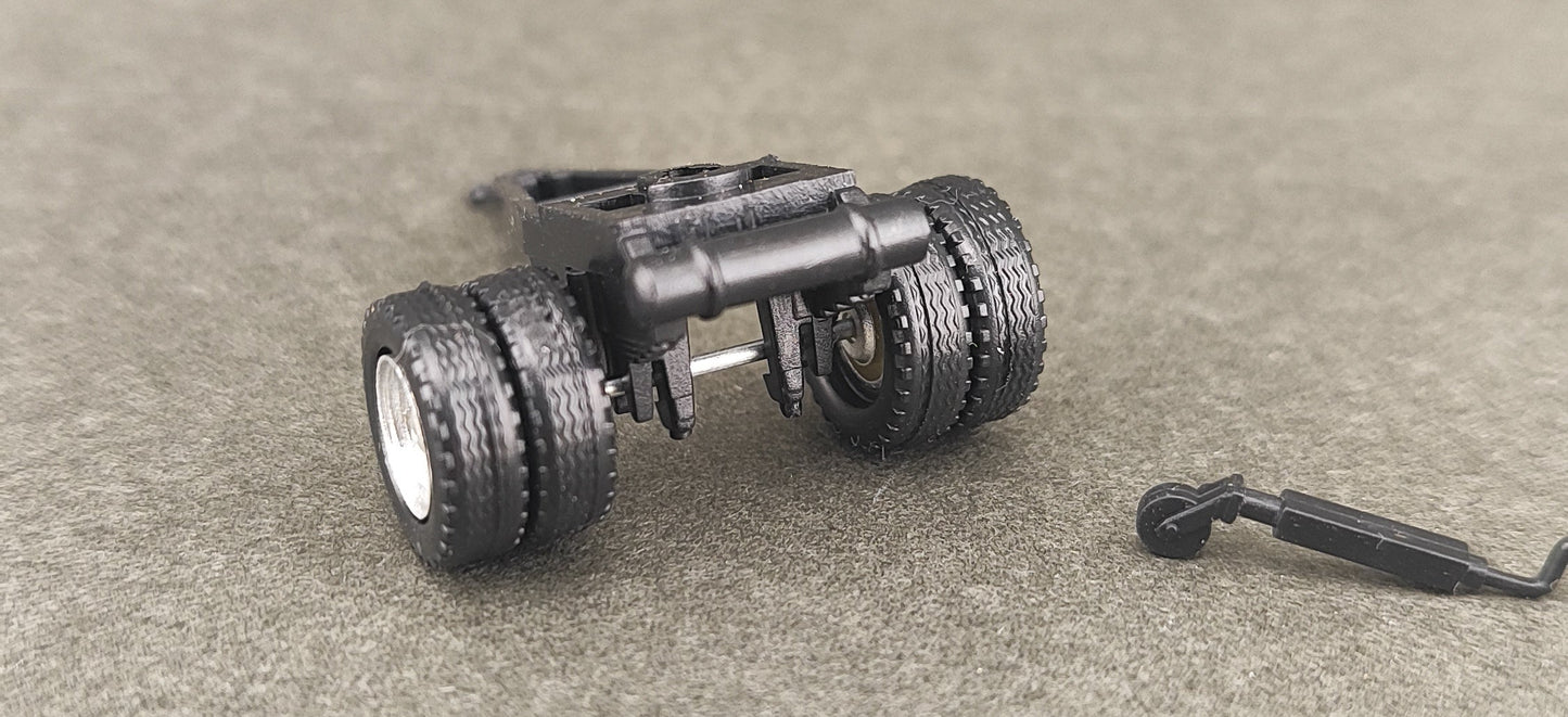 Pro 5274 Promotex Single Axle Converter Truck Dolly (1) Black