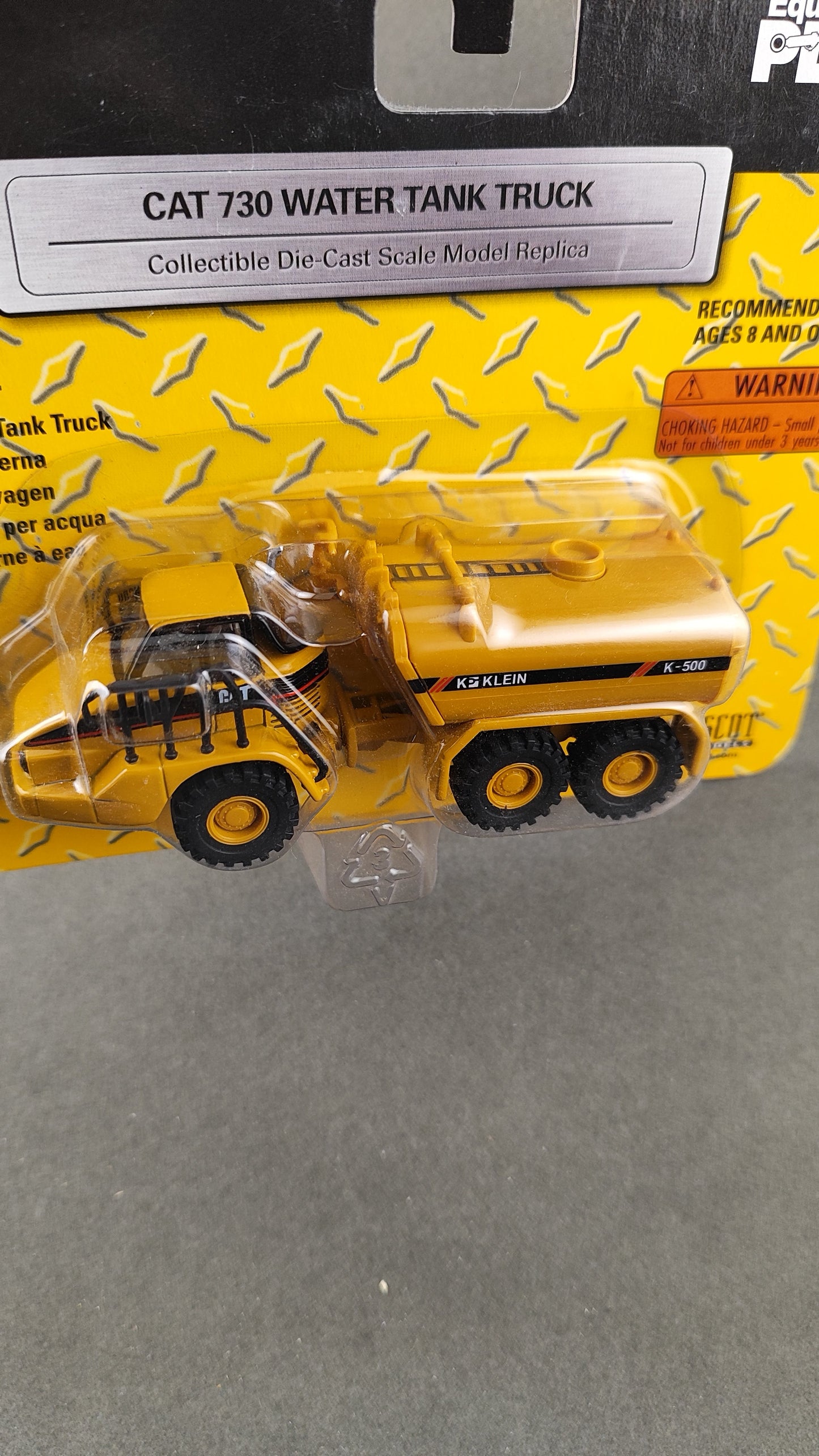 Norscot 55406 Cat 730 Articulated Truck With Klein Water Tank 1:87 Die Cast Model